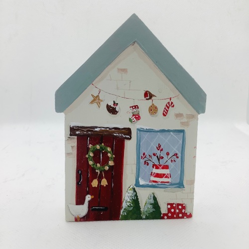 A small house - goose and vase