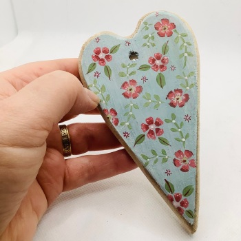 chunky primitive heart #6