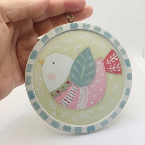 Folk style bird painting #2