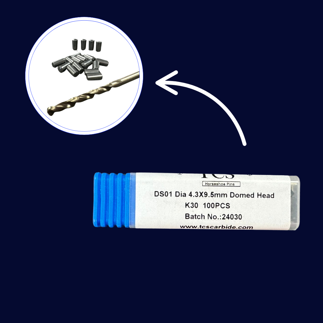 4.3mm Domed Head Pins