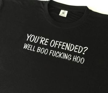 BOO FUCKING HOO  EMBROIDERED T SHIRT