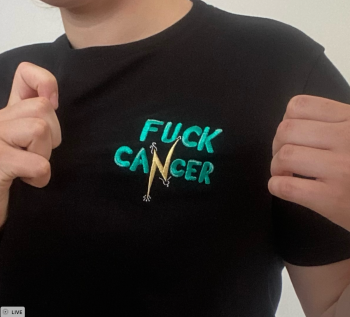 Hannah's Fuck Cancer Design T Shirt