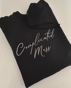 Complicated Mess Embroidered Hoody