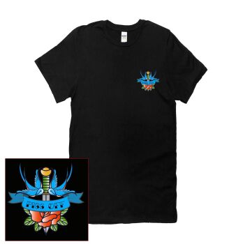 PISS OFF TATTOO STYLE T SHIRT