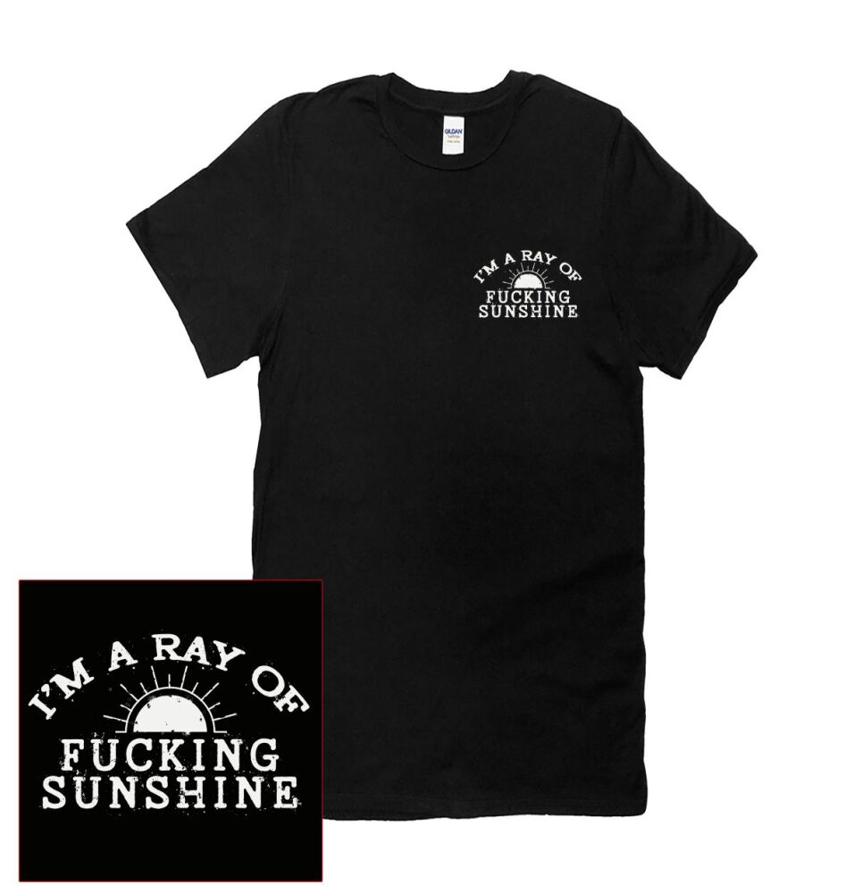 I'M A RAY OF FUCKING SUNSHINE  T SHIRT