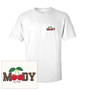MOODY AS FUCK CHERRY T SHIRT