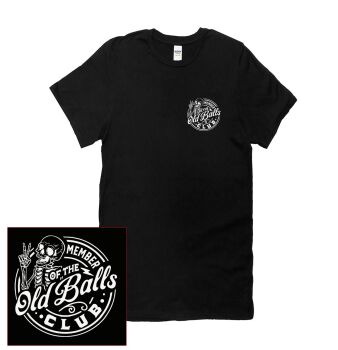 MEMBER OF THE OLD BALLS CLUB T SHIRT