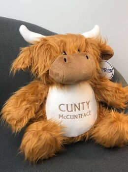 CUNTY McCUNTFACE HIGHLAND COW
