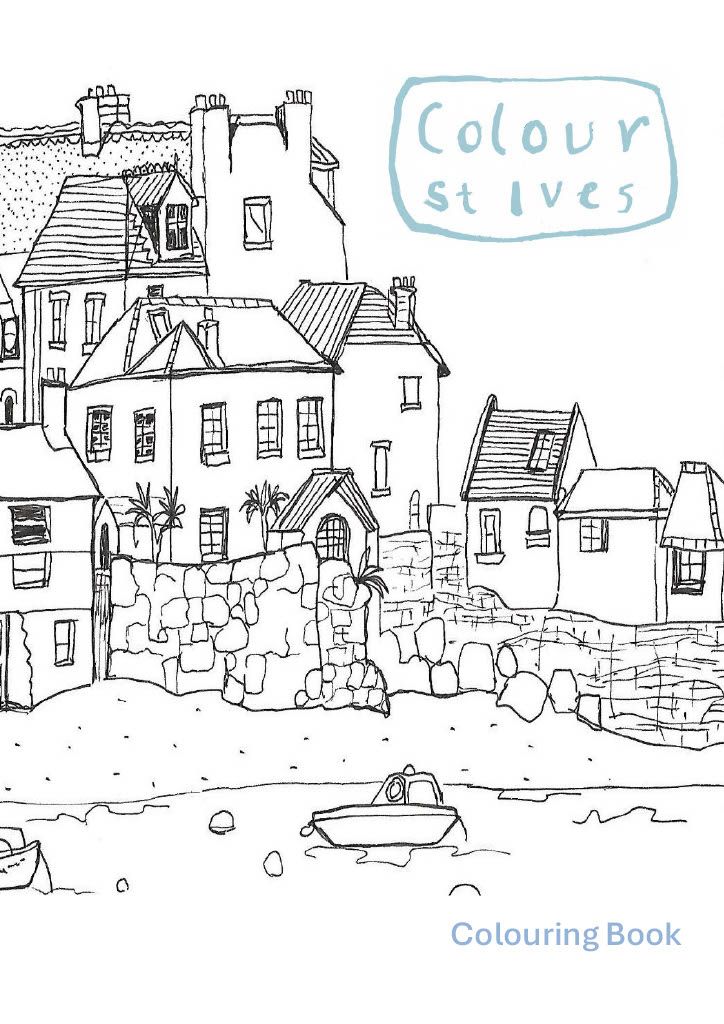 Colour St Ives Colouring Book