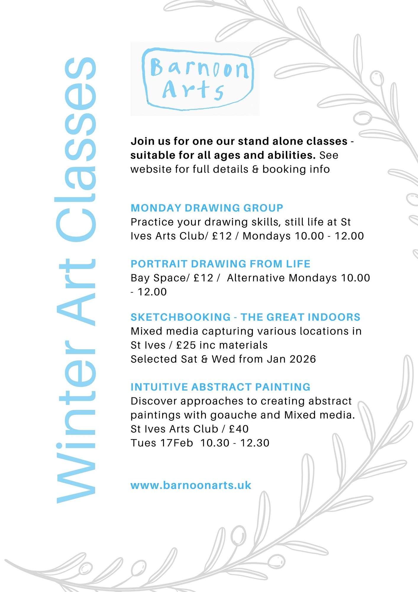 Minimalist Typography Simple Personal Art Exhibition Poster (4)