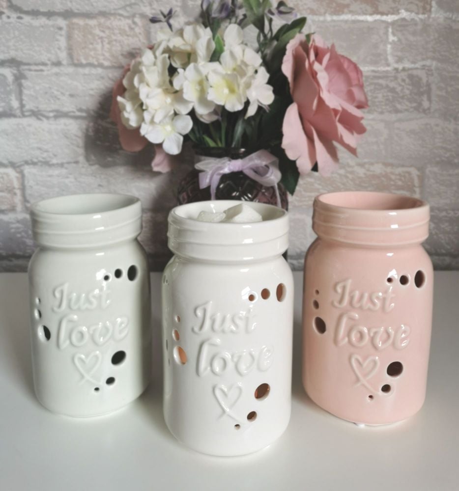 Mason Jar Ceramic  Warmer