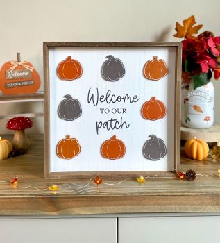 Pumpkin Patch Plaque