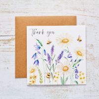 Wildflowers & Insects Thank You Card