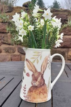 Hare and Berry Jug