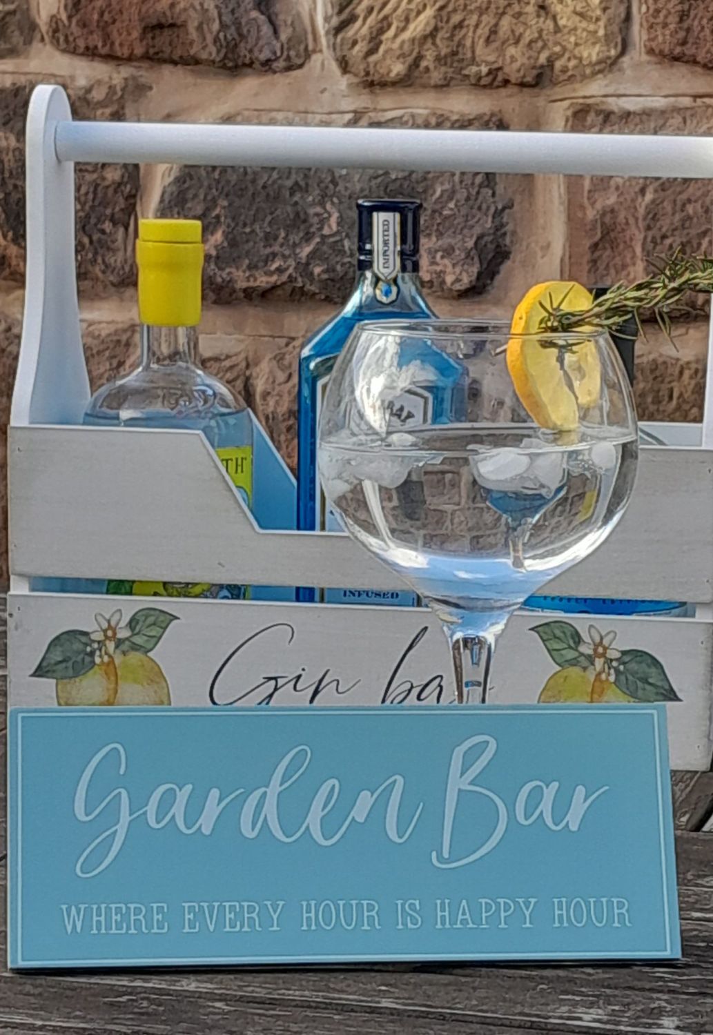 Garden Bar Happy House Sign