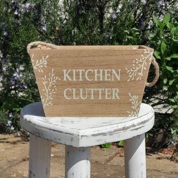 Kitchen Clutter Crate
