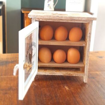 Wooden Egg Box