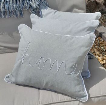 Dove Grey Home Cushion