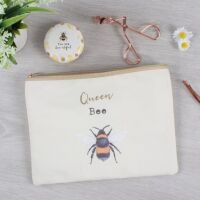 Queen Bee Makeup Pouch