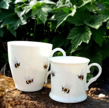 Bone China Bee Mug