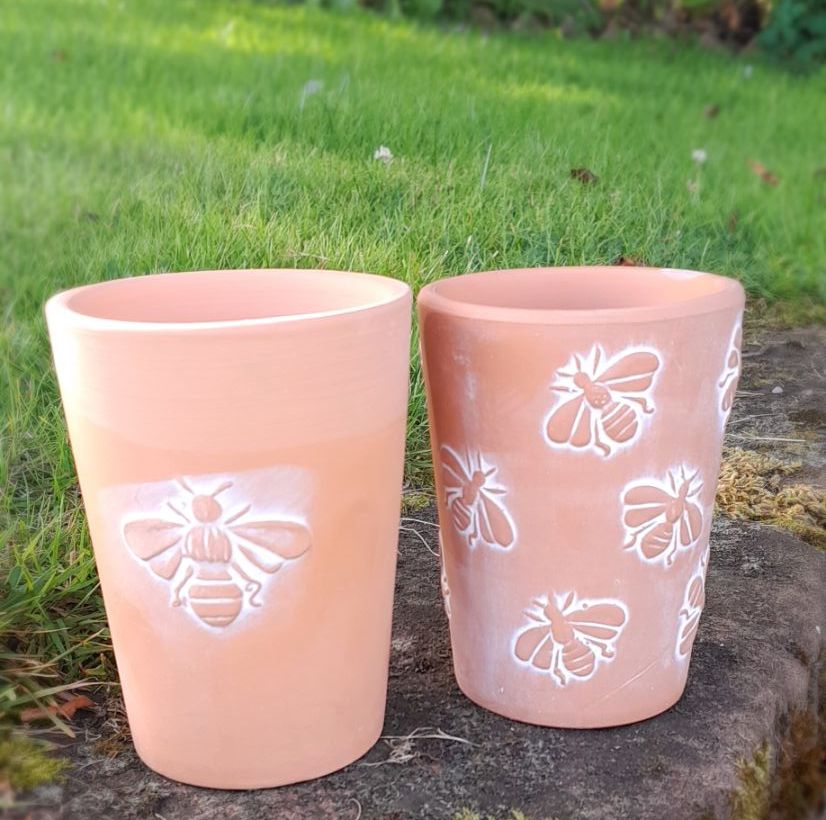 Terracotta Bee Planter