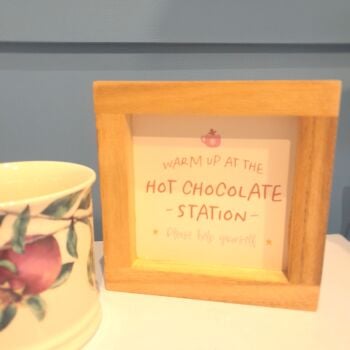 Hot Chocolate Sign