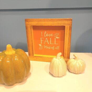 Love Fall Sign