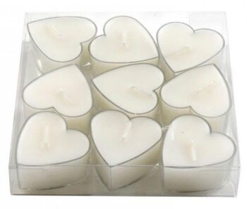 Heart Shaped Tealight Set