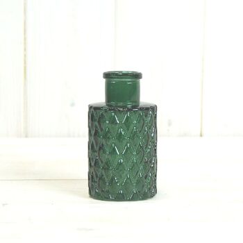 Green Mini Glass Bottle