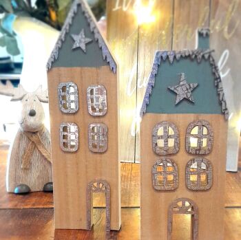 Assorted Wooden Houses