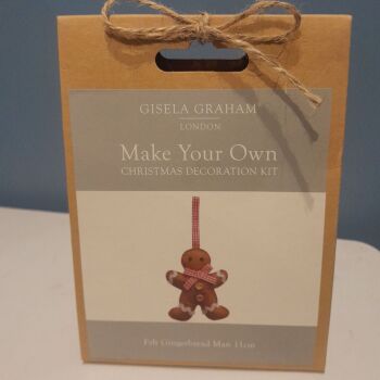 Gingerbread Man Decoration Kit