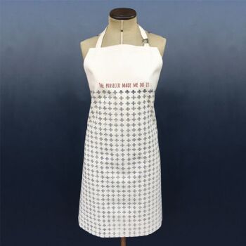 Prosecco Made Me Do It Apron