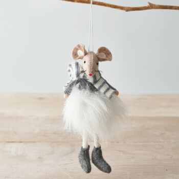 Grey Mouse in Tutu