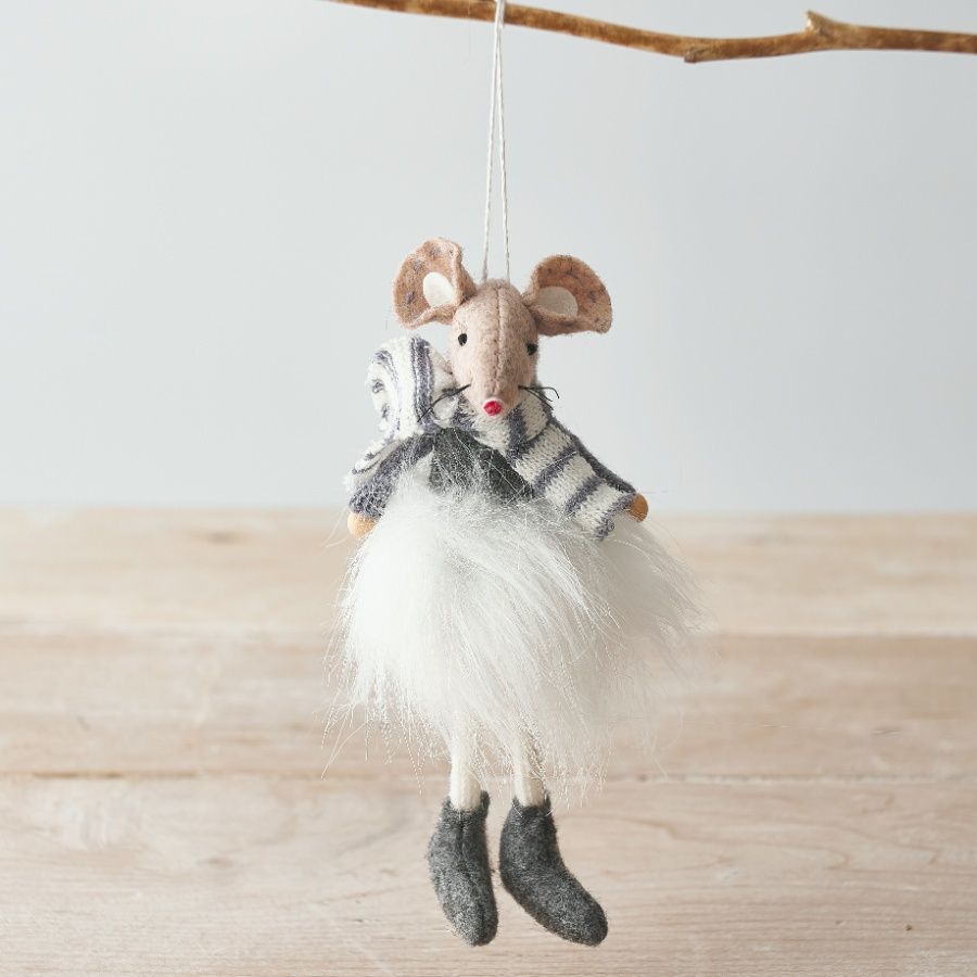 Grey Mouse in Tutu