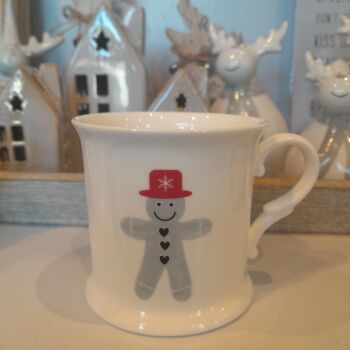 Nordic Snowman Mug