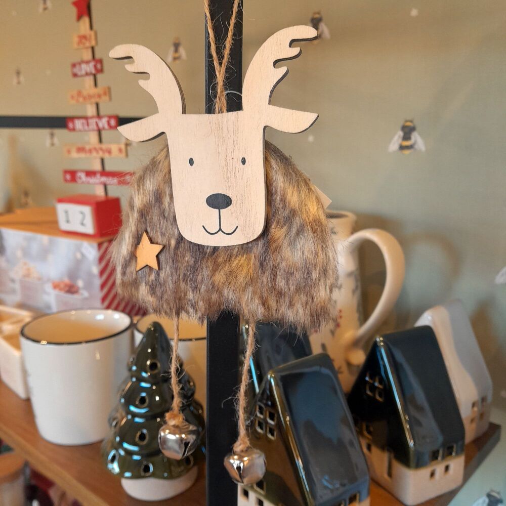 Fur Moose with Bells