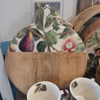 Fig Round Chopping Board