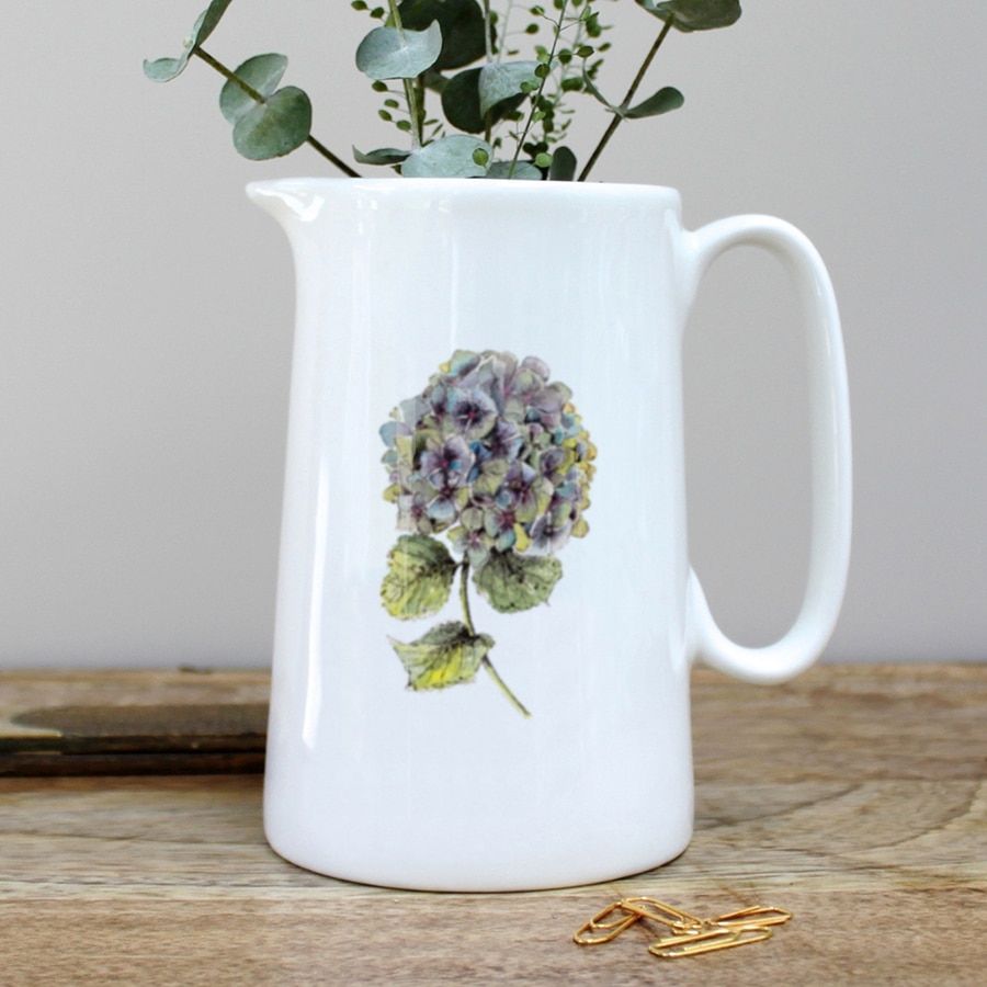 Hydrangea Jug