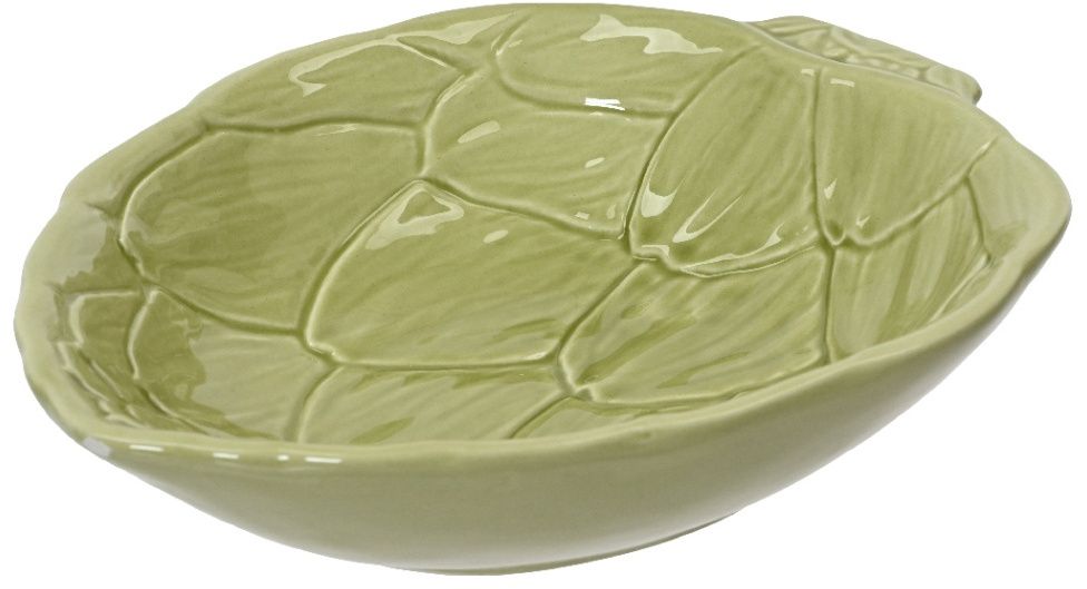 Green Cabbage Leaf Bowl