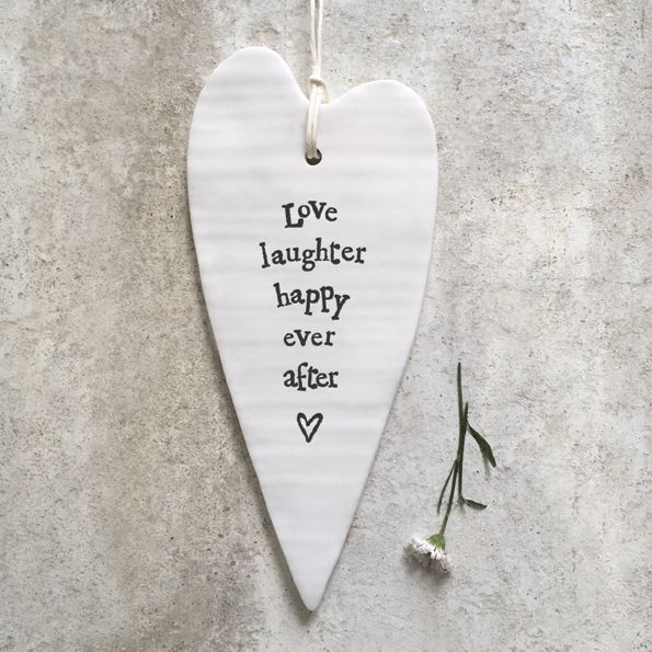 Love Laughter Happily Ever After Heart