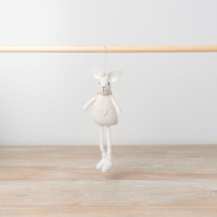 White Hanging Rabbit