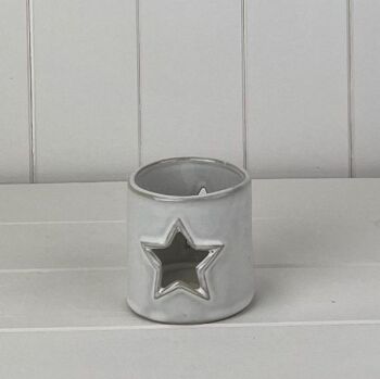 Star Cutout Tealight Holder