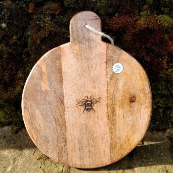 Round Bee Chopping Board