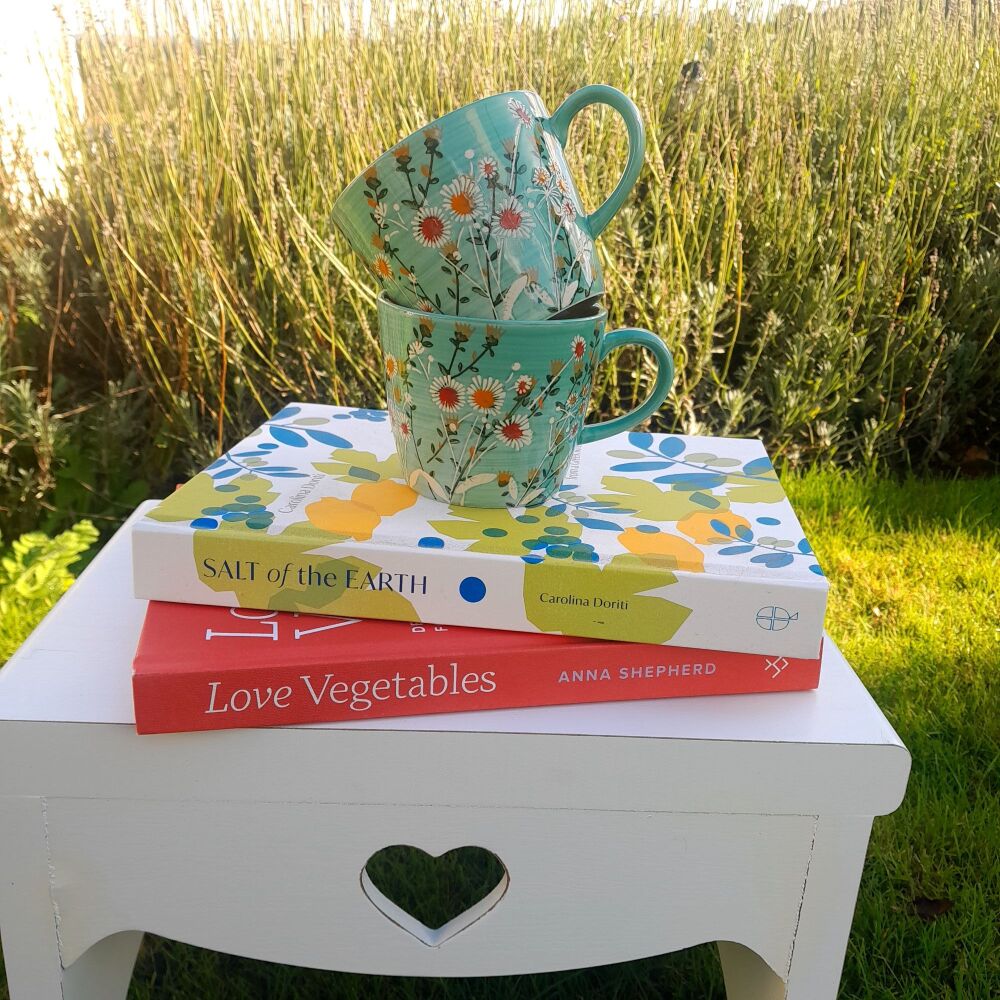 Blue Daisy Mug