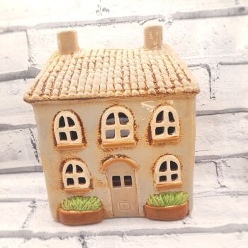 Ceramic Tealight Country Cottage