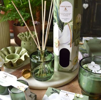 White Poppy & Sage Home Fragrances