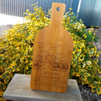 Vintage Bamboo Cheese Board