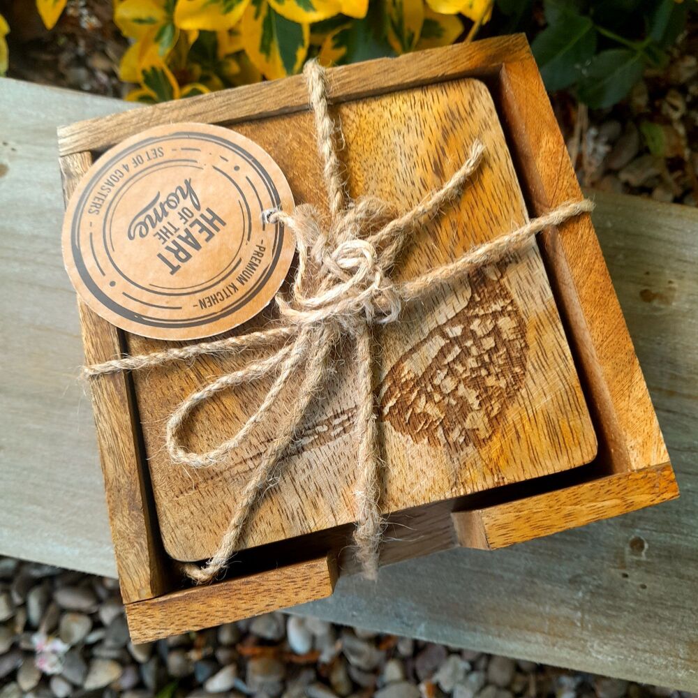 Pheasant Wooden Coasters