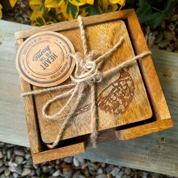 Pheasant Wooden Coasters