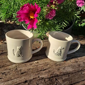 Cat & Dog Mini Mugs